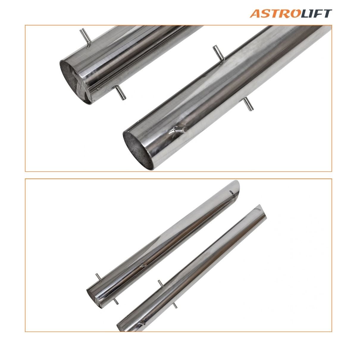 Buy Stainless Cast-In Bollard 45° in Cast-in Bollards available at Astrolift NZ